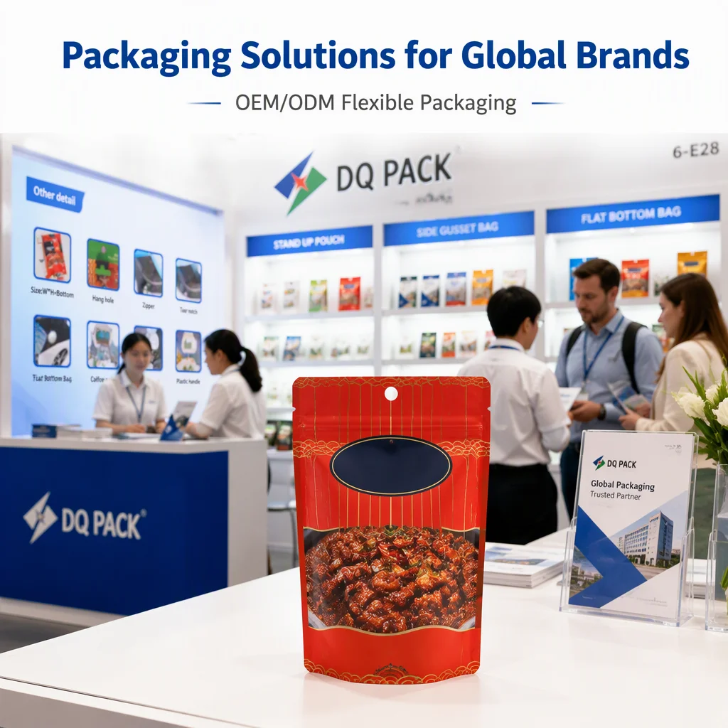 Stand up Pouch Manufacturer Custom Logo Gravure Printing Wholesale Flexible Packaging Supplier Oem Odm Factory