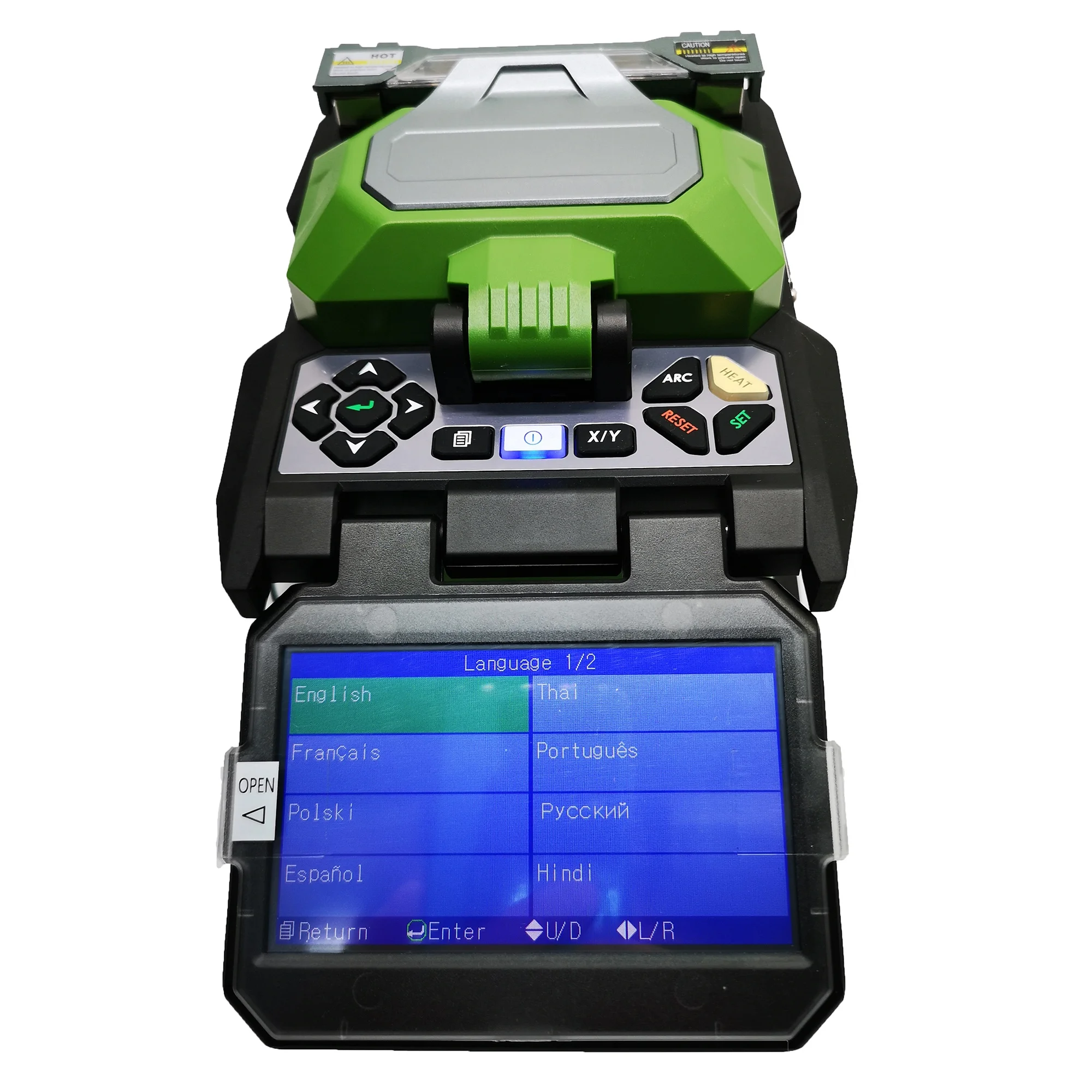 Touch Screen Operation Fast Speed Optical Fiber Fusion Splicer