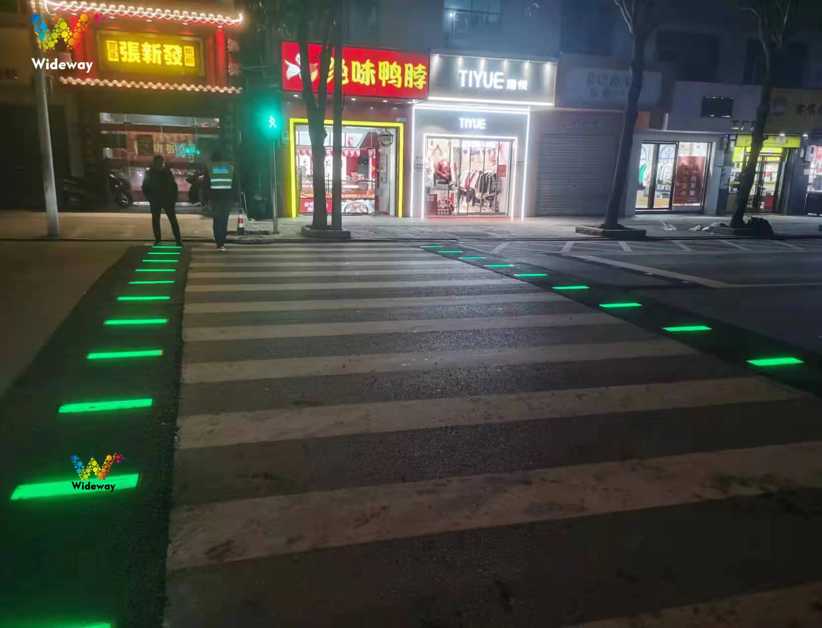 地下照明LED横断歩道地上ゼブラ横断警告信号機| Alibaba.com