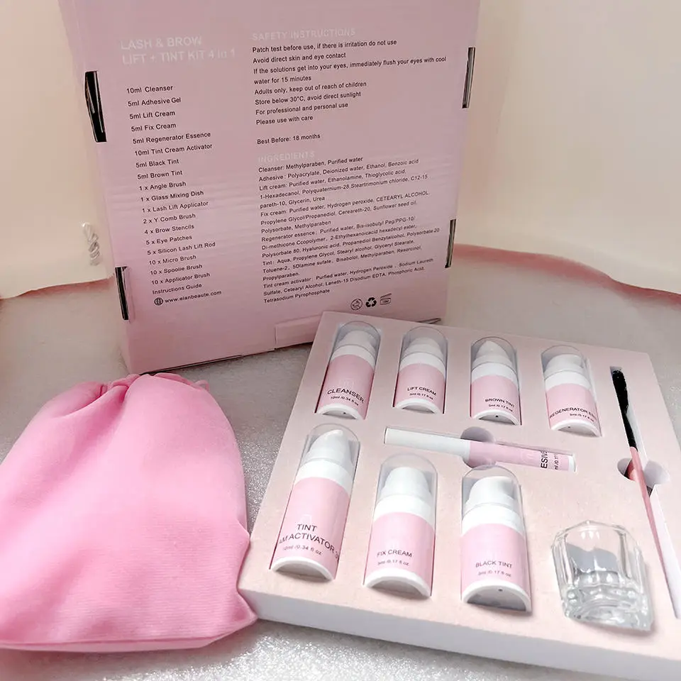 Private Label Brow Perming Lashlift Lash Lift &tint Kit Eyelash Perm 4