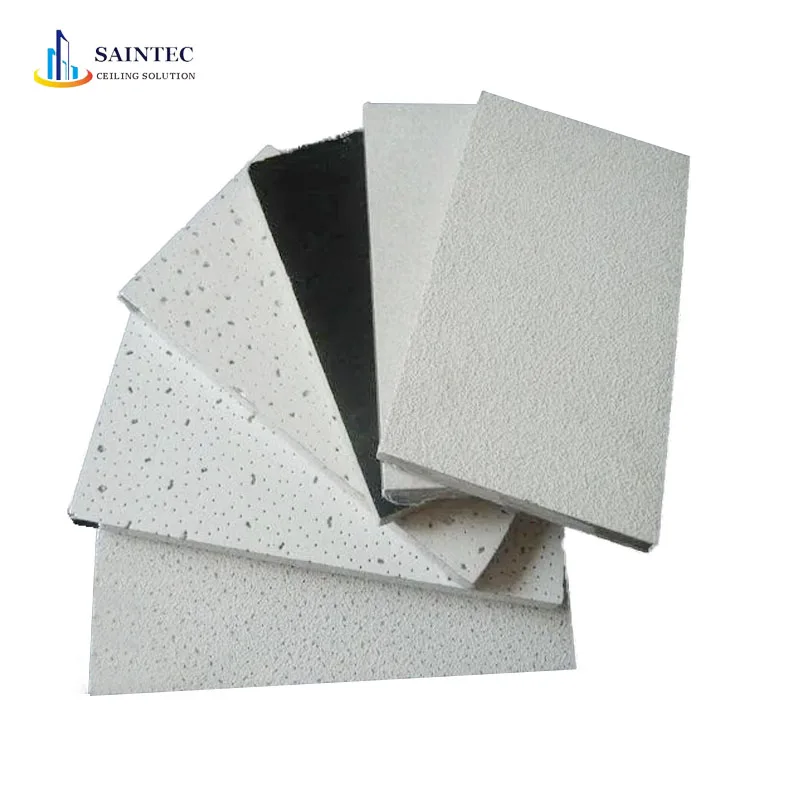 Modern Design Factory Direct Acoustic Mineral Fiber Artistic Ceiling High Quality Square Shape Waterproof Fireproof Heat ISO9001