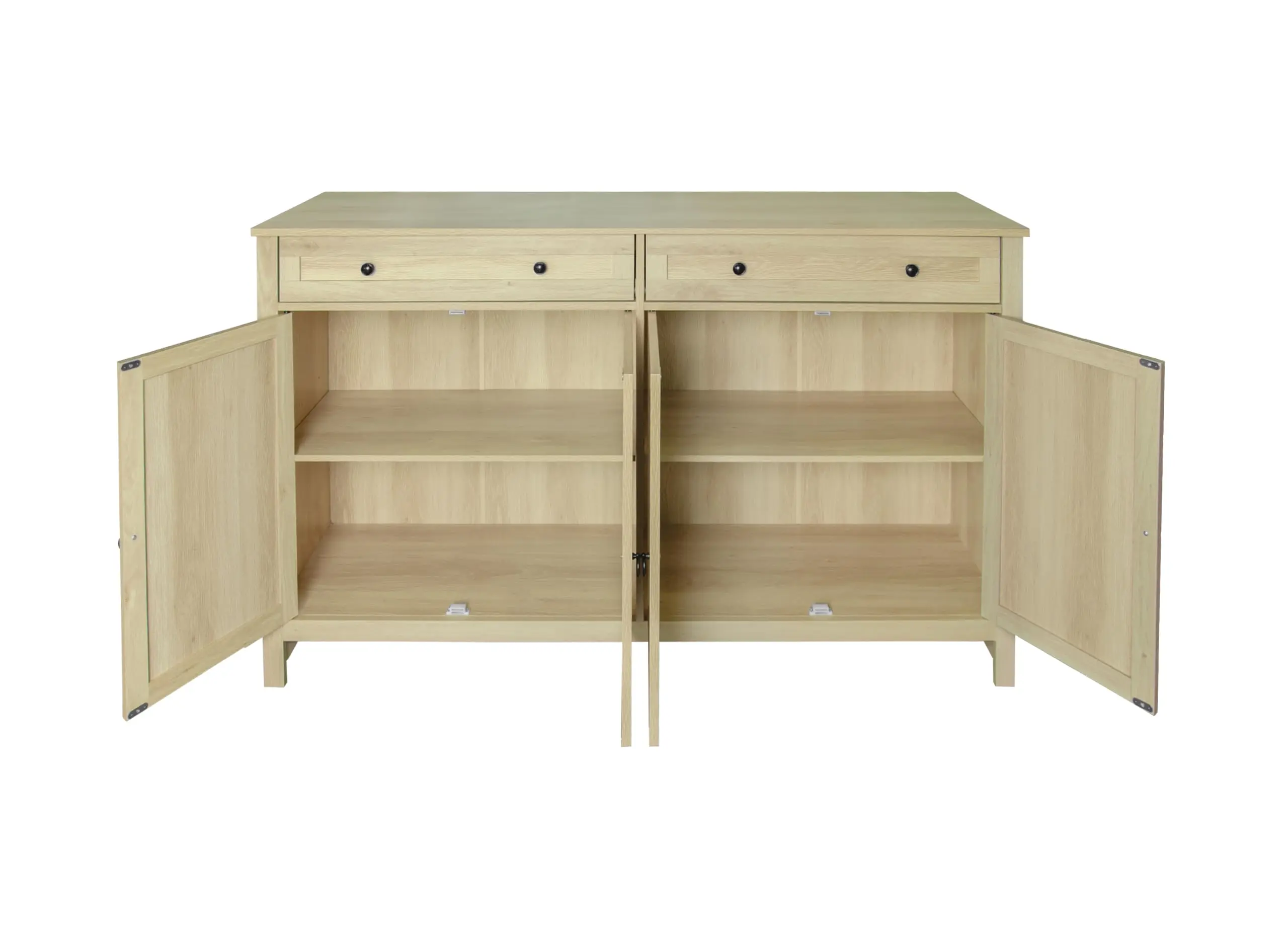 Sideboard Buffet Storage Accent With Drawers And