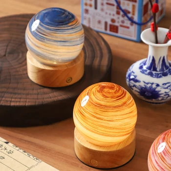 Wholesale Creative Interior Decoration Night Light Planet Lamp New Spherical All-in-One for Bedrooms China Supply Plug-In Power