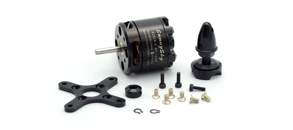 External Rotor Brushless Motor, X2814, 900KV, 1000KV, 1100KV - detail 4