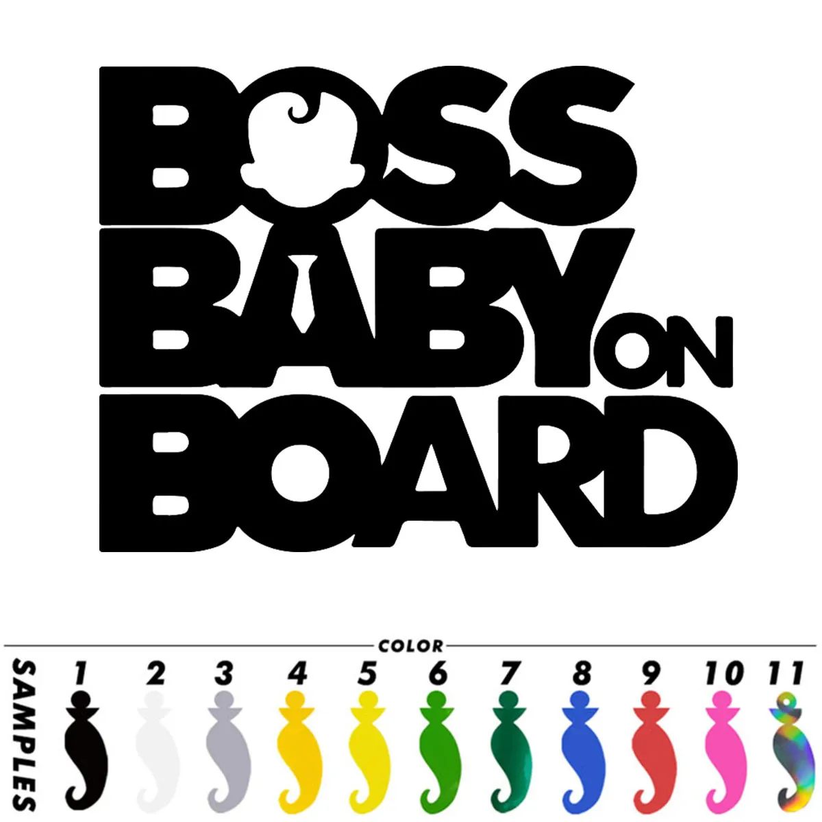 Autocollants Bretons Bébé à Bord - Stickers Voiture Bébés BZH A Bord