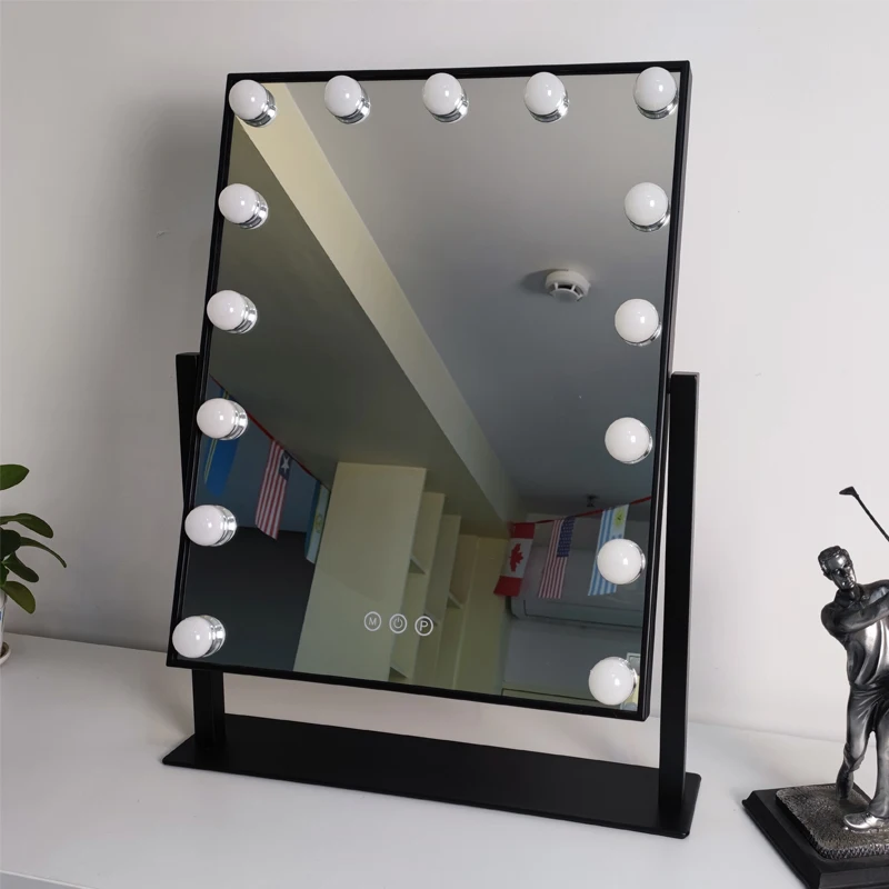 Stanhom Table Hollywood Makeup Vanity Mirror With 15 Light Bulbs Buy