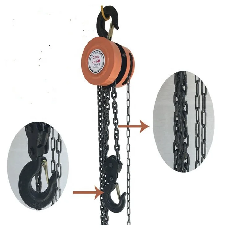 Manual Hoist 20 Ton Stainless Steel 10ton Lifting Tool Chain Block 1Ton 2Ton 3Ton 5Ton Price