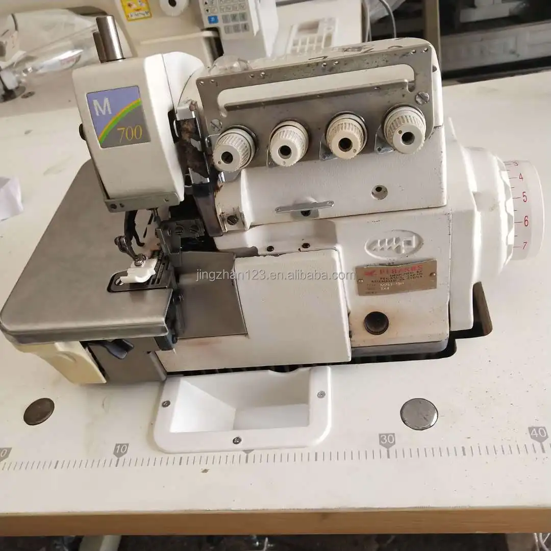 Japan Used Overlock 5 Thread Sewing Machine With New Direct Drive 6714