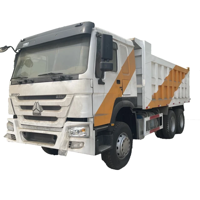 High quality Chinese Sinotruk Howo used 371horsepower 6X4 diesel heavy duty dump truck