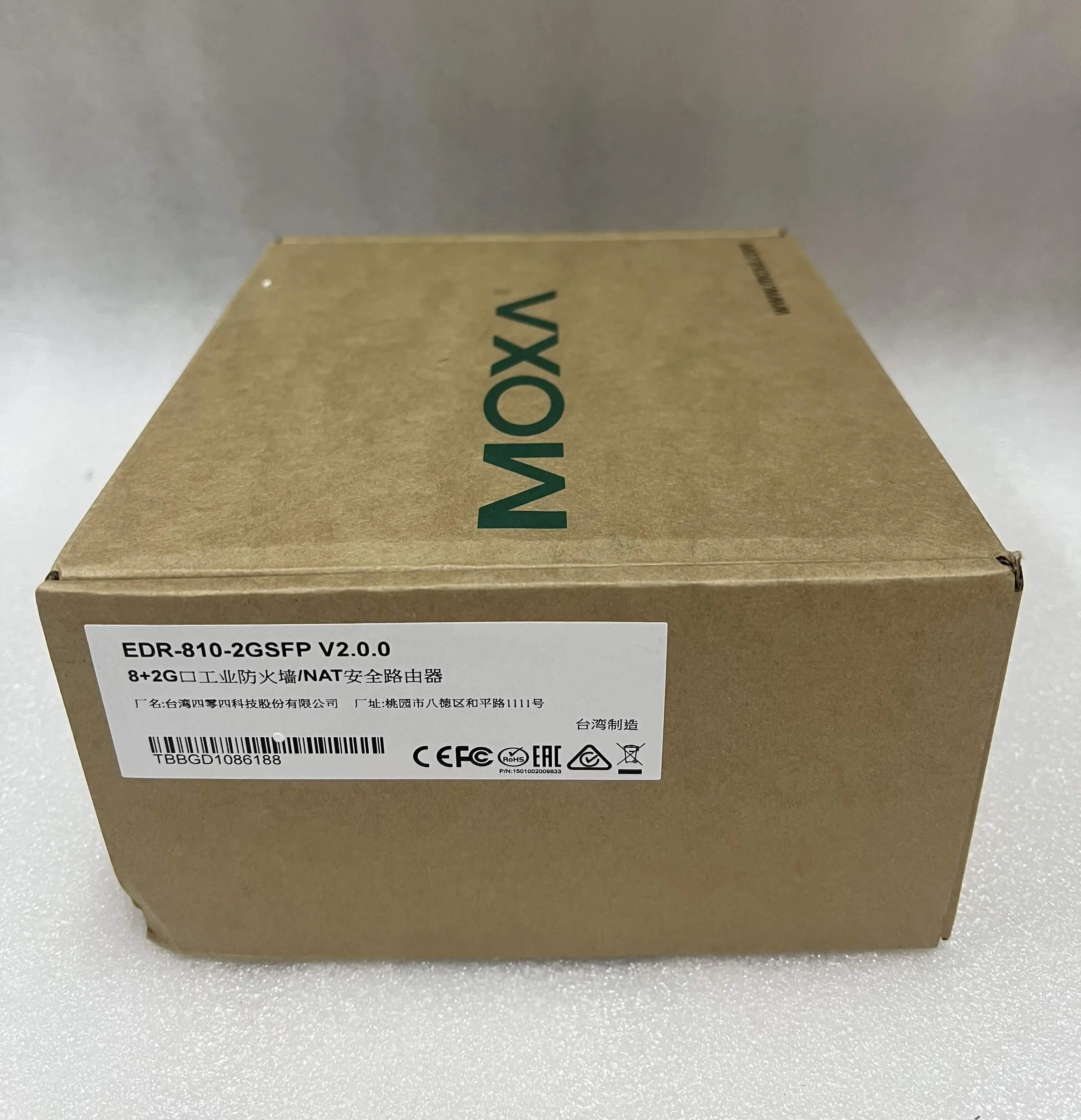 MOXA Industrial Firewall/NAT Router EDR-810-2GSFP MOXA Industrial Firewall/NAT Router EDR-810-2GSFP