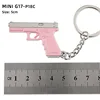 5cm mini p18c glock hp-argent rose