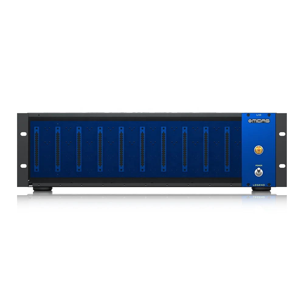 Midas Legend L10 - 10-Slot Rack Frame for 500 Series Modules