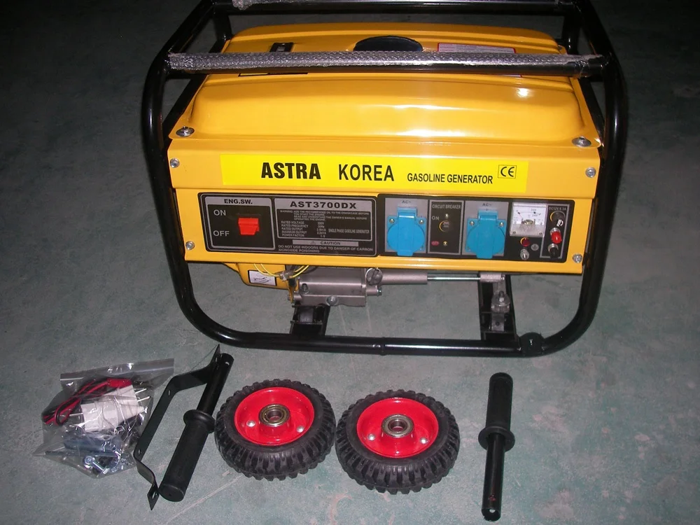 Lingben China Long Run Time AST3700 Manual Astra Korea Generator