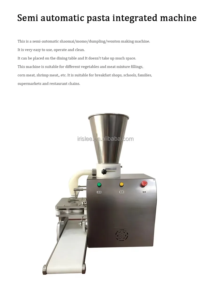 Automatic Table Top Siomay Shaomai Dumpling Making Machine Semi