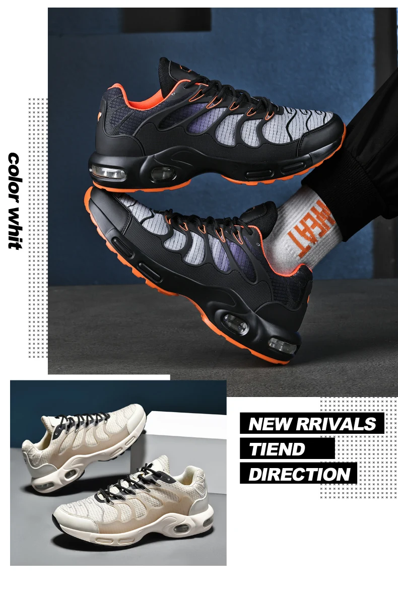 Men's Fashion Sneakers Athletics Tennis Trainer TNS Air Running Basketball Sports Casual Shoes Men