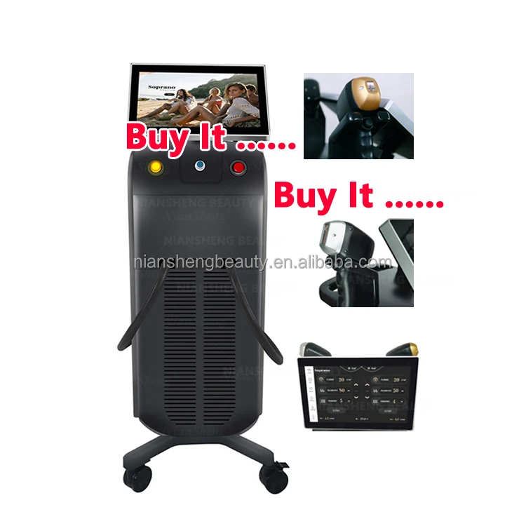 600-2000 Вт 755 808 нм 1064 около того Спраналм диодный лазер портативный для удаления