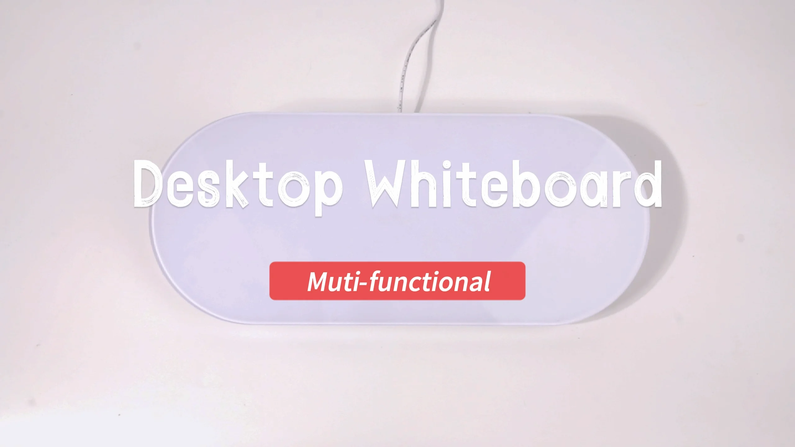 Desktop Whiteboard Slope Glass Dry Erase Keyboard White Board Buddy