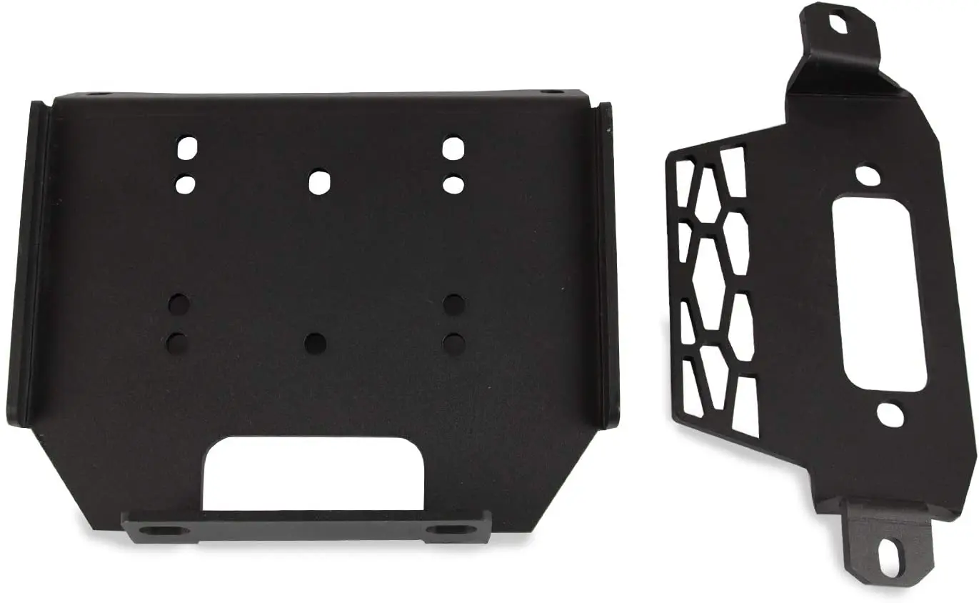 Winch Mount Plate Bracket Kit Compatible With Polaris Rzr Xp 1000