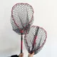 Red 2-section folding black 50 silicone net