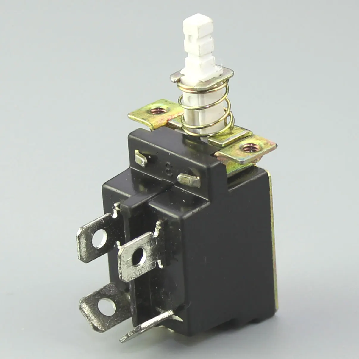 2 x Power Push Switch KDC-A04 250V 5A/80A with Frame Solder Legs 