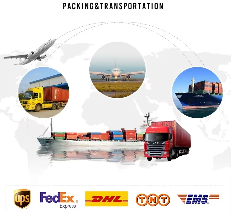 Packaging & shipping specifications