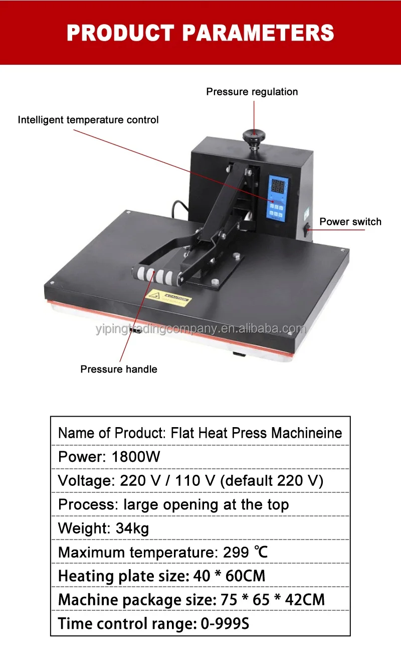 Heat Press Machine 40x60 Sublimation Heat Press Machine 40x60 Heat Press Transfer Machine Buy
