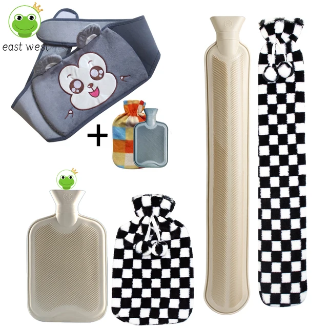 eco-friendly hand warmer reusable rubber hot water bag hot water bottle