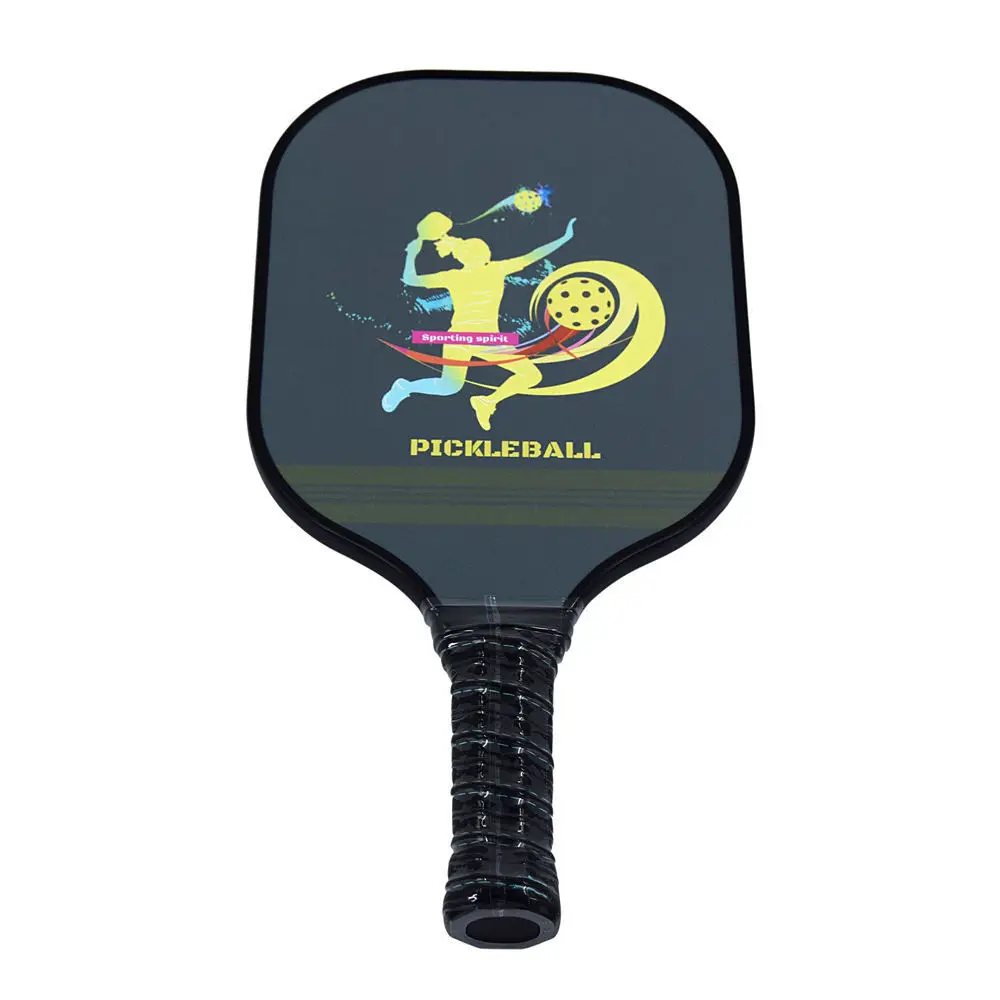 New Fashion Professional Pp Honeycomb Diamond Grain Carbon Fiber Pickleball Paddle Racket With Good Control