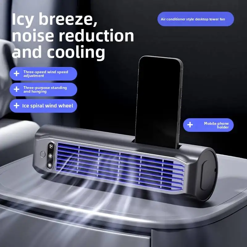 Tower Fan, Portable, Tangential, 2000mAh - detail 18