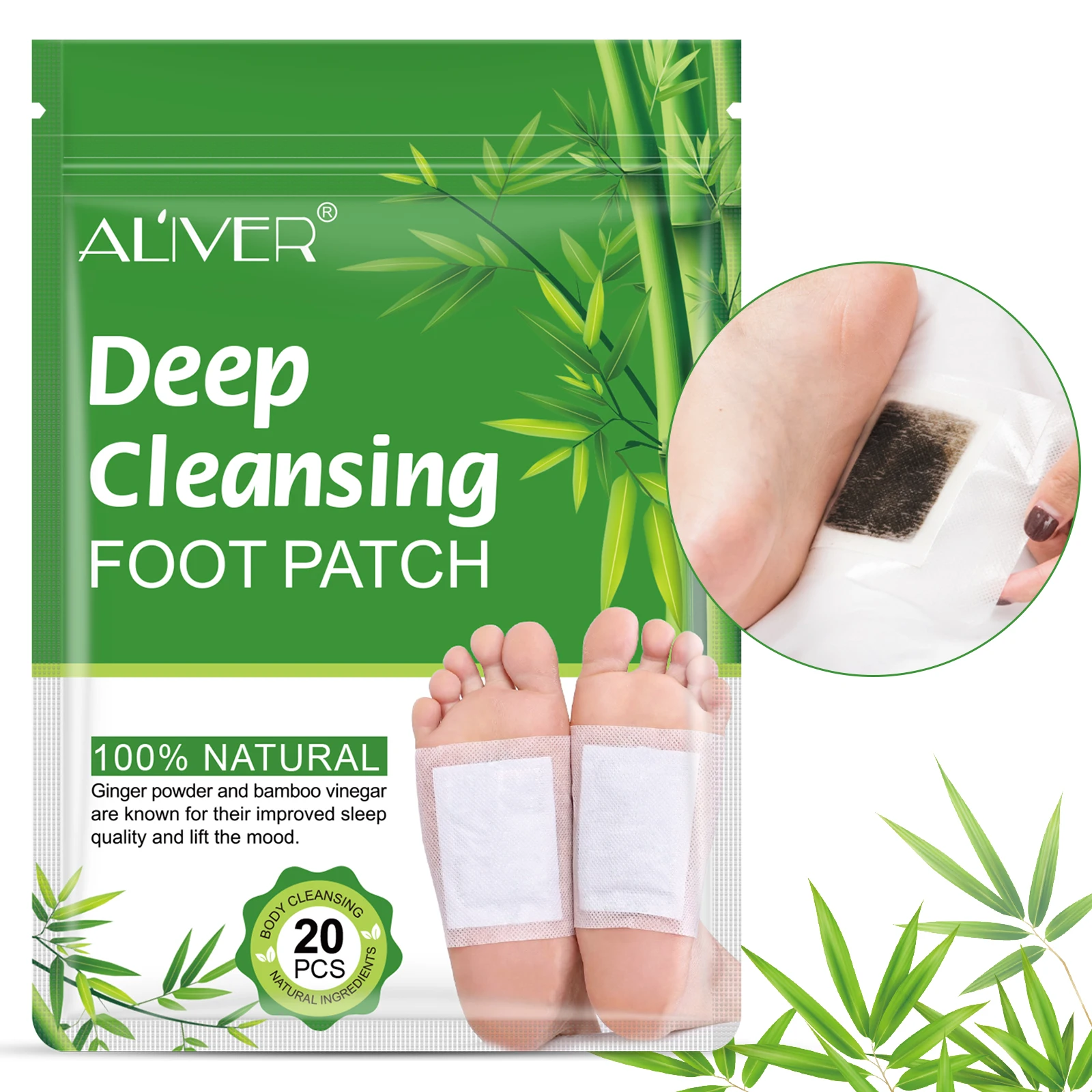ALIVER Patch feet pedicures waterproof patch wart remover pads