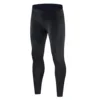 Long trousers with black stitching (plain black belt)