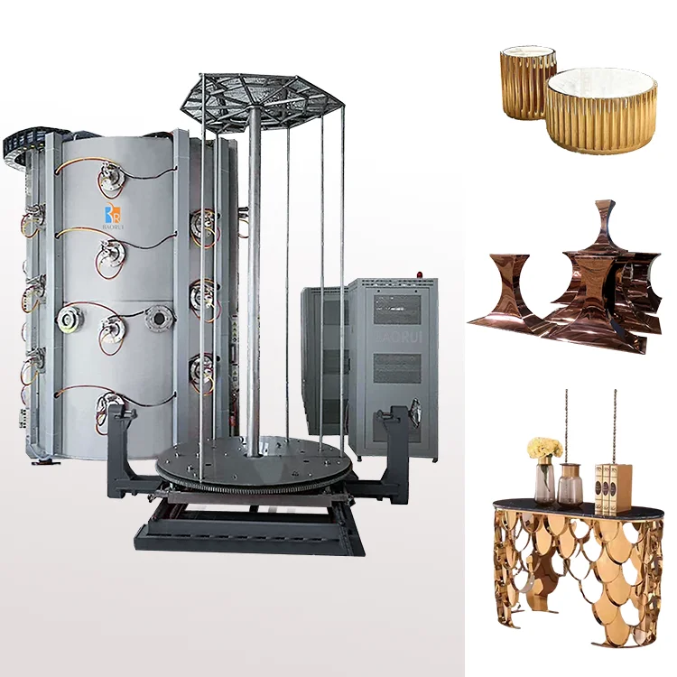 Металлическая аппаратная машина для вакуумного покрытия PVD/изделия из нержавеющей стали PVD нанесения