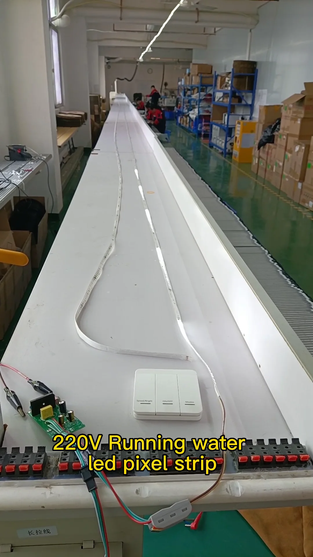 Running Led Strip Lights 220v Smd2835 10mm 14w/m Led 144 Light Strip No