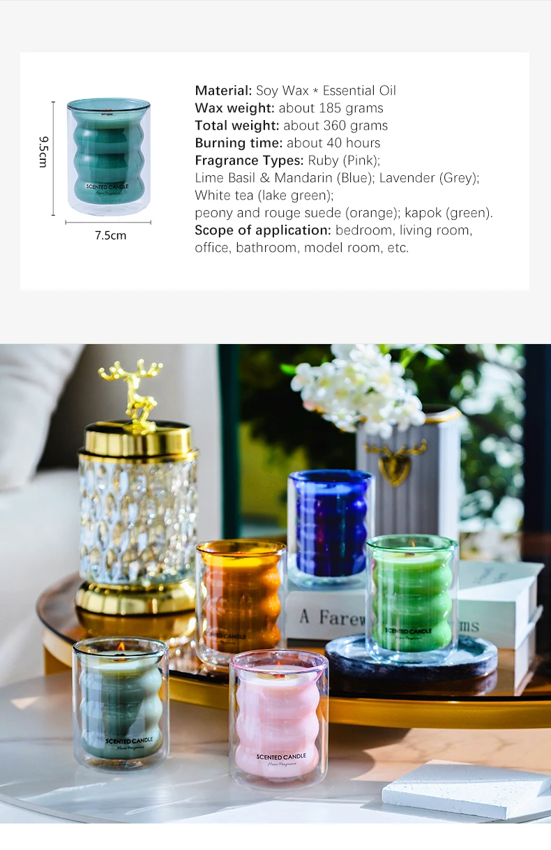 Landora Wholesale Candles & Home Fragrance Wooden Wick Unique Candles