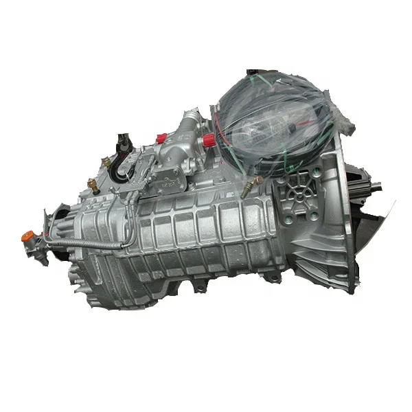 12JSD180TA Transmission Assembly Gearbox Wooden Case Metal Diesel Engine Silver Genuine Cover Gear Box Foton Tunland 2014 1 PC
