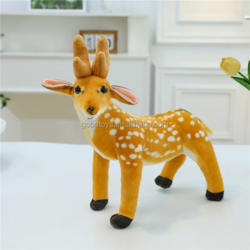 Realistic Peluche Plushies Zoo Animal Soft Toys Home Decorations ...