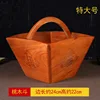Extra-large peach wood cup, approximately 24*17cm