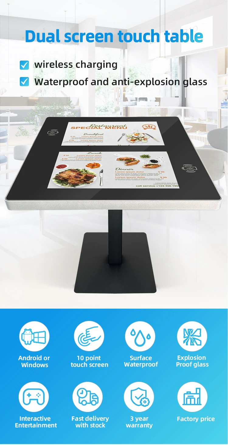 Interactive Digital LCD Touch Screen - Android Powered
