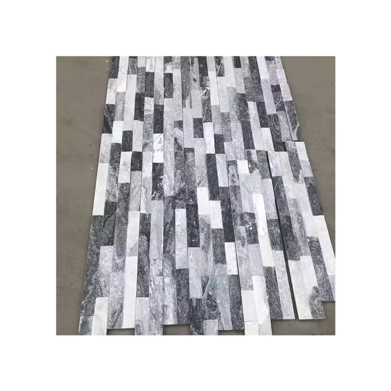 Modern Style Culture Stone Cladding Natural Slate Exterior Wall Panels Stacked Art Wall Tiles for Outdoor Decoration
