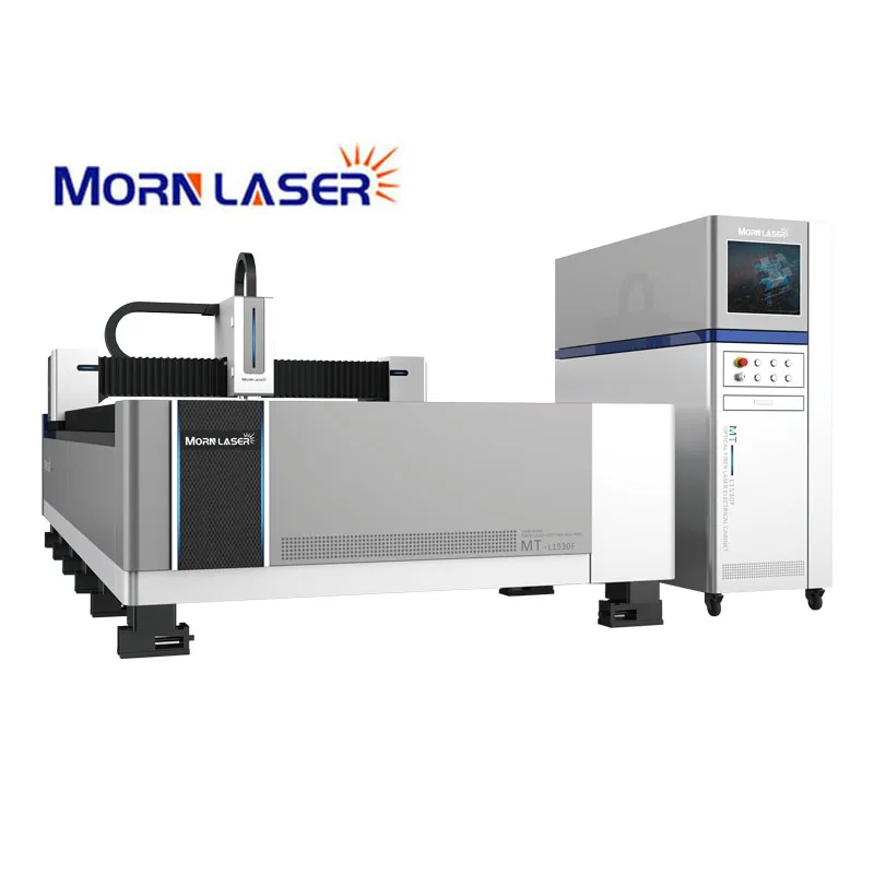 MORN 1000w 1500w 2000w 3000w 6000w sheet metal aluminum Cnc Fiber Laser Cutting Machine For sale Metal Sheet Stainless Steel