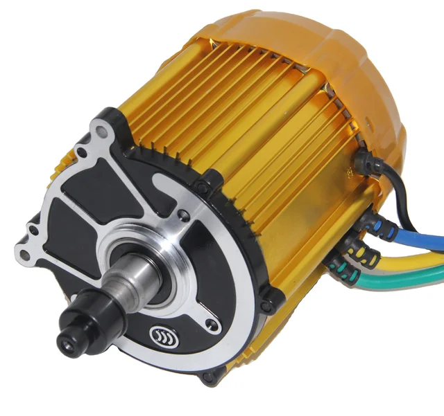 48V 3000 RPM  square wave and sine wave High Torque 1KW IP67 Rickshaw BLDC motor and controller