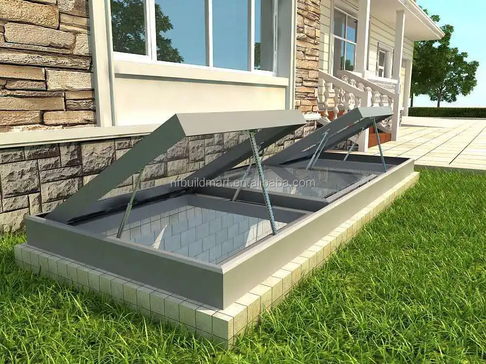 Aluminium Automatic Sliding Skylight Roof Window