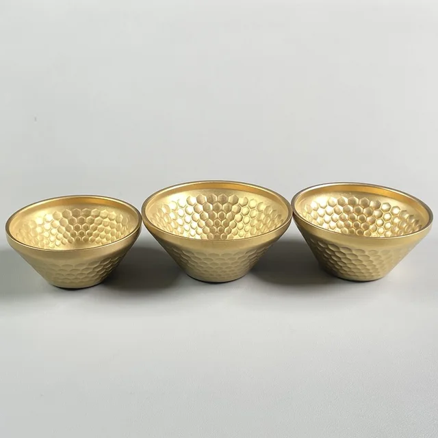 Hui-e Korean Style V-Shaped Ice Cream Sundae Bowl 304 Stainless Double Wall Premium Quality Ice Bowls