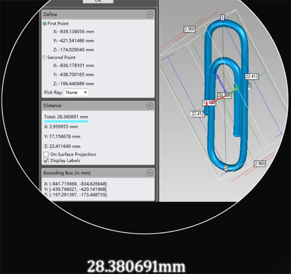 Thunk3d Js300 Jewelry Scanner With High Accurcy 0.01mm For Jewelry