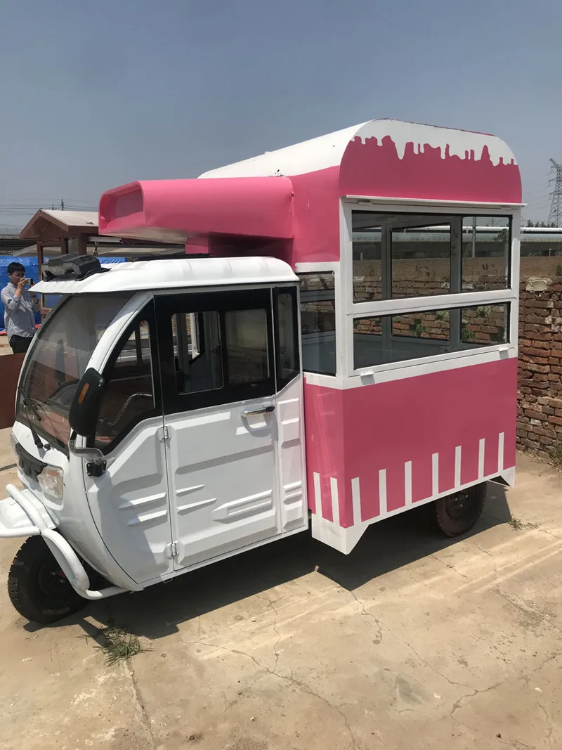 中国制造定制尺寸食品卡车拖车和待售移动快餐车
