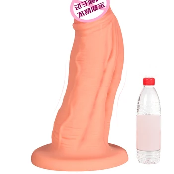 Dual Density Silicone Huge Heavy Dildo 14 inch Big Anal Dildos Plug Without Ball BDSM Toys For Deeper and Advanced Player