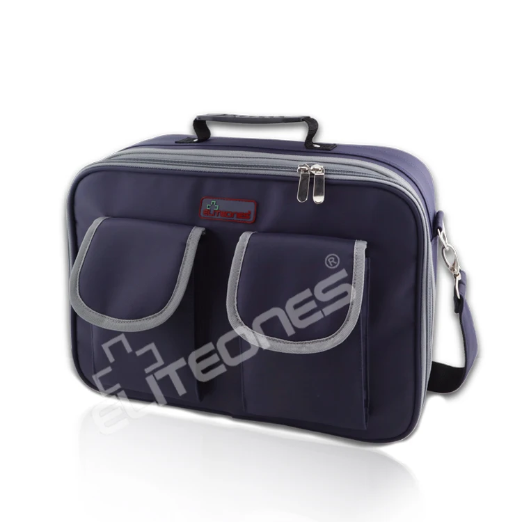 Hot sales community medical home care nursing doctor bag briefcase shoulder straps backpakcs waterproof washable large storage