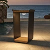 L - Anthracite Solar LED Lantern