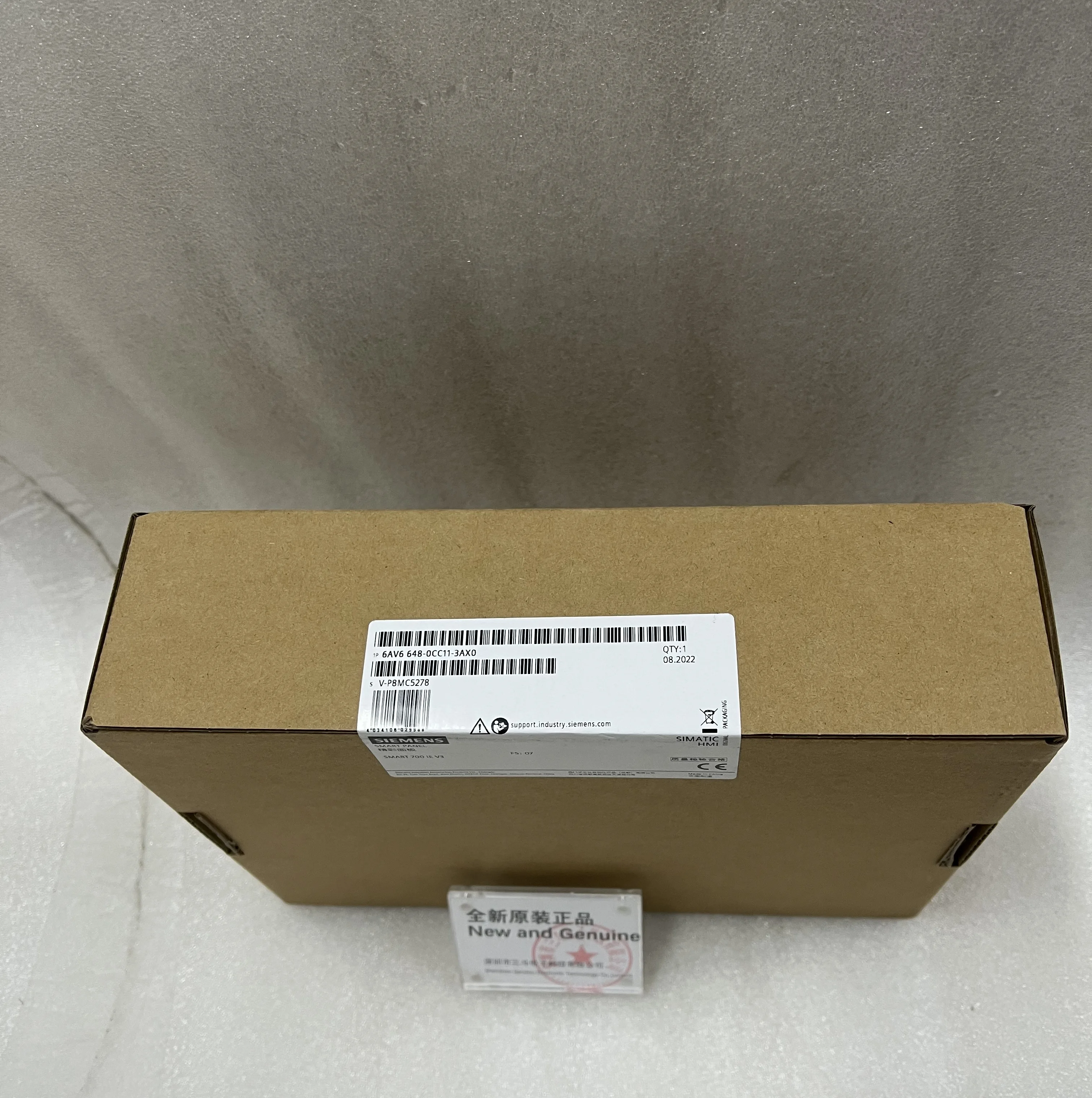 Siemens SIMATIC HMI Operator Panel 6AV6648-0CC11-3AX0 Siemens SIMATIC HMI Operator Panel 6AV6648-0CC11-3AX0