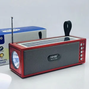 NS-S126S Professional audio portable wireless speaker quality sound small speaker with flashlight